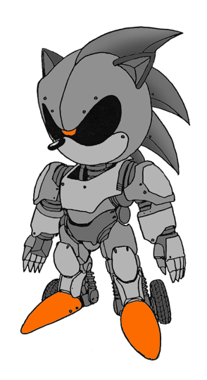 Black!Angel on X: Scrapnik Mecha Sonic MK1 (Silver Sonic) is starting to  become popular (no). Some people from third-party social networks started  drawing Silver Sonic in my design to make me happy!