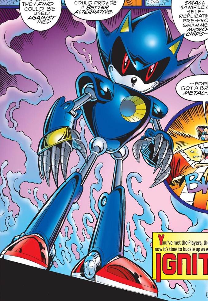 Metal Sonic 3.0 - Sonic Retro