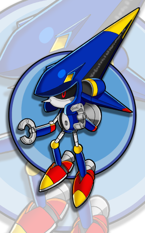 Rocket Metal Sonic rig