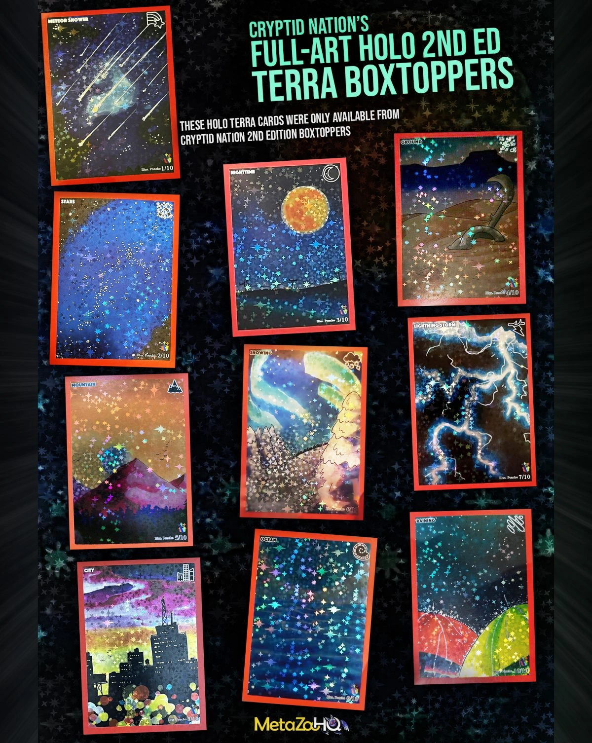 Cryptid Nation 2nd Edition Box Toppers (Mini Set) | MetaZoo Wiki | Fandom