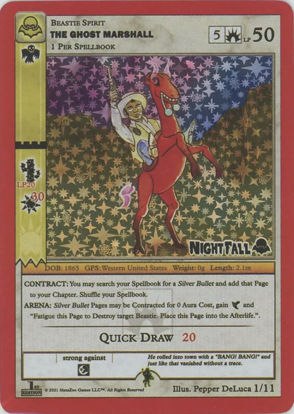 The Ghost Marshall (The Ghost Marshall Deck) | MetaZoo Wiki | Fandom