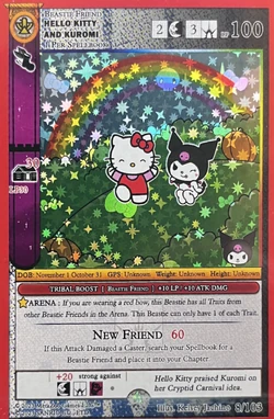Hello Kitty and Kuromi (Kuromi's Cryptid Carnival) | MetaZoo Wiki