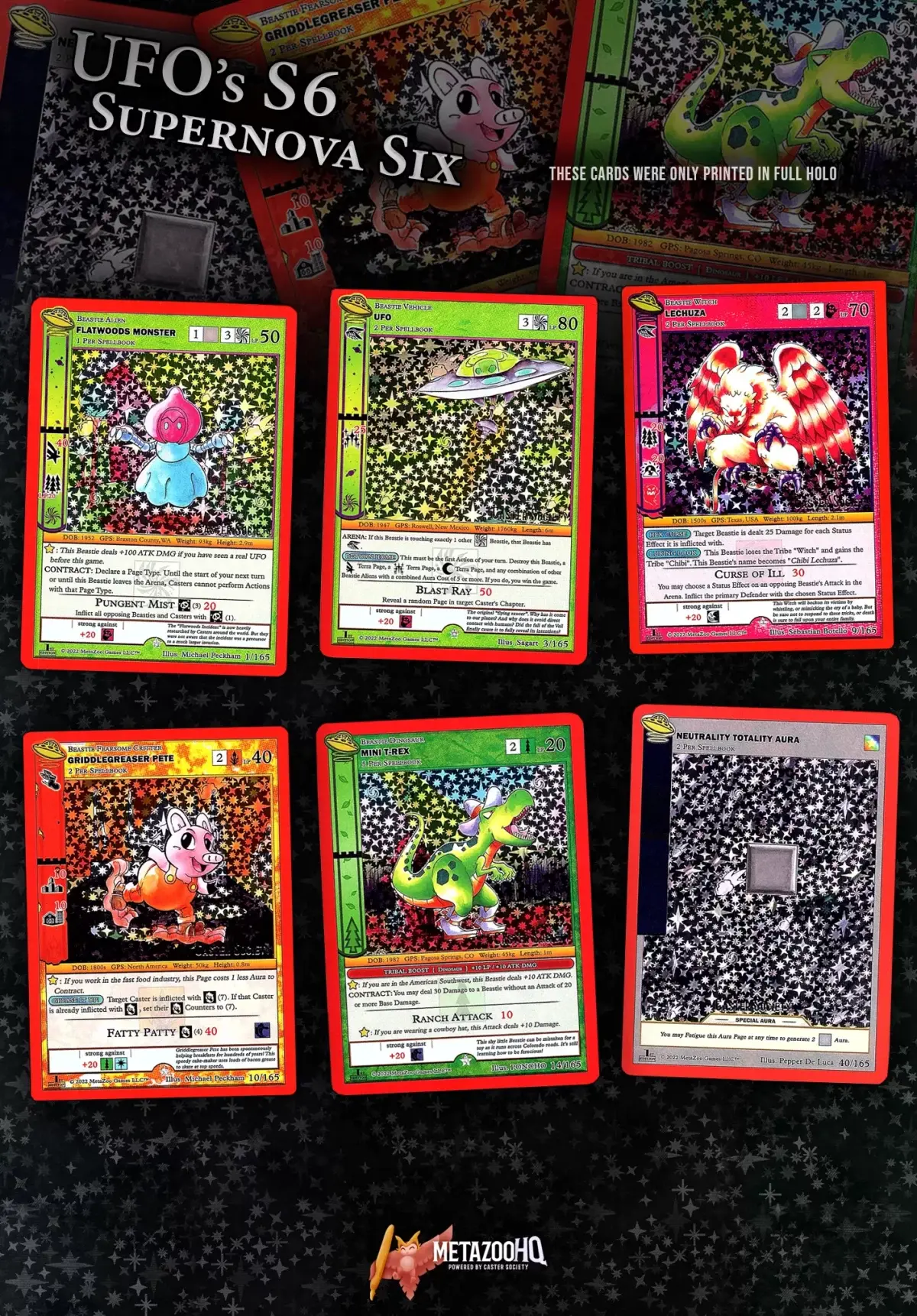 metazoo ufo rare cards Amazon.com: MetaZoo UFO 1st Edition TCG Random Blister (1 Random Pack) :  Toys & Games