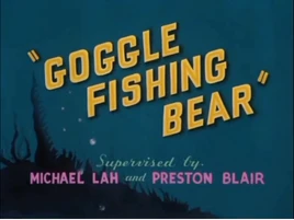 Goggle Fishing Bear