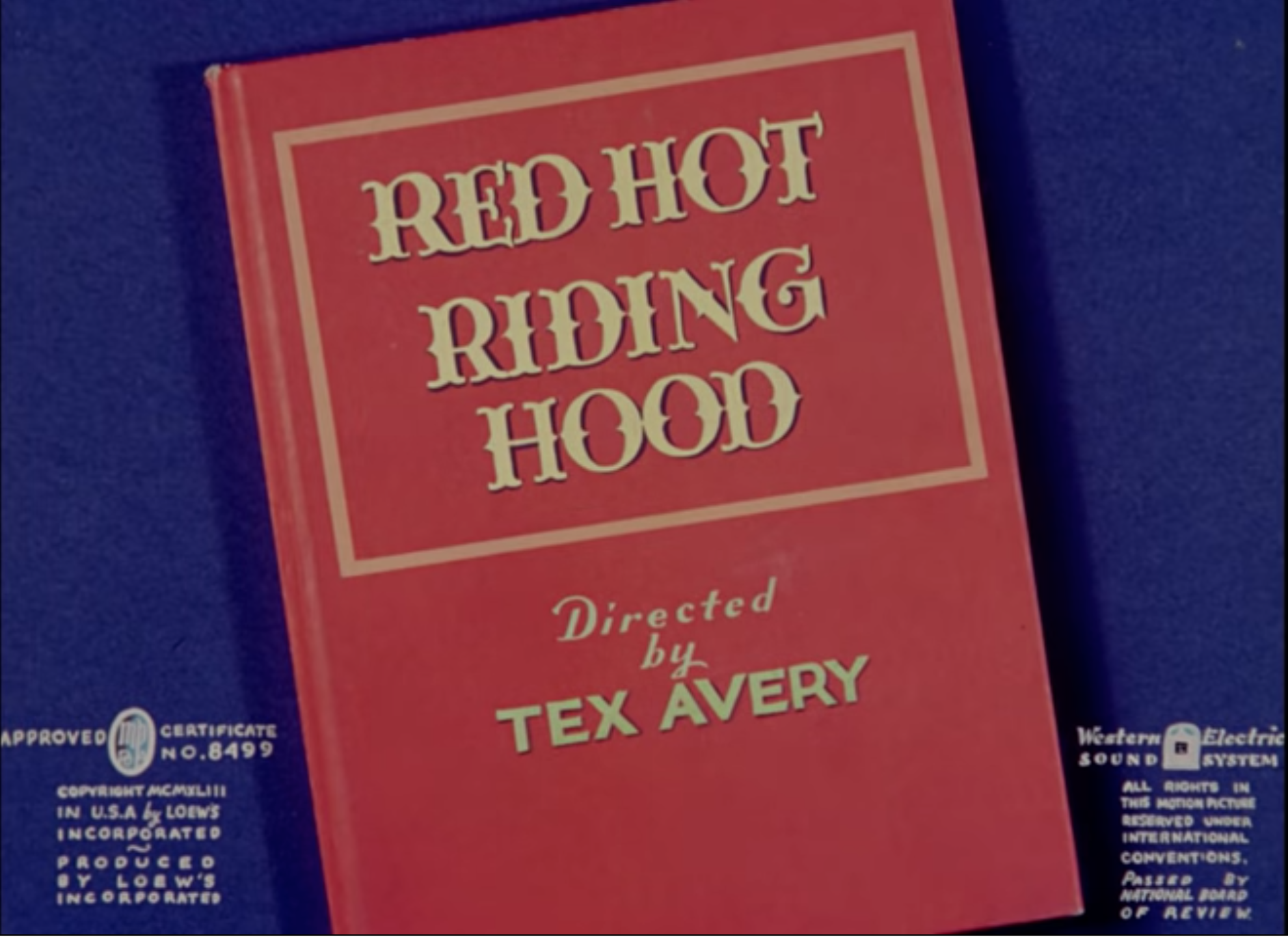 Red Hot Riding Hood | MGM Cartoons Wiki | Fandom