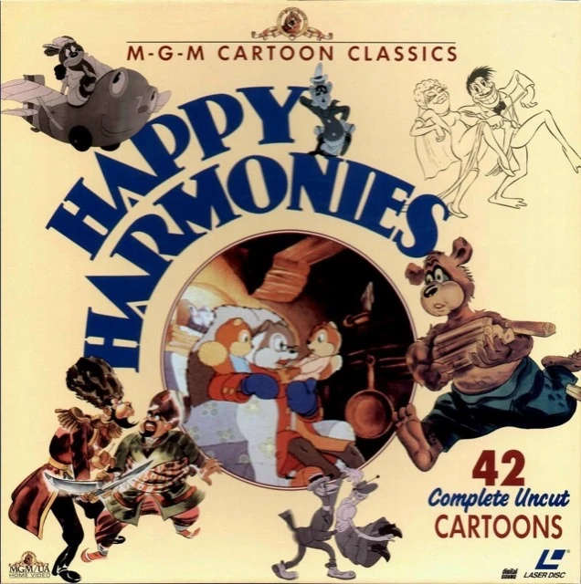 MGM Happy Harmonies LaserDisc MGM Cartoons Wiki Fandom