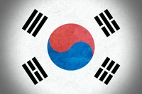 Corée du Sud Flag