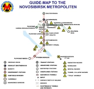 Map of the Novosibirsk Metro in 2033.