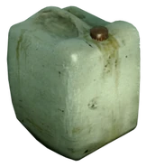 A plastic liquid container found in Last Light which gives 3-5 units of fuel when picked up on Normal difficulty.