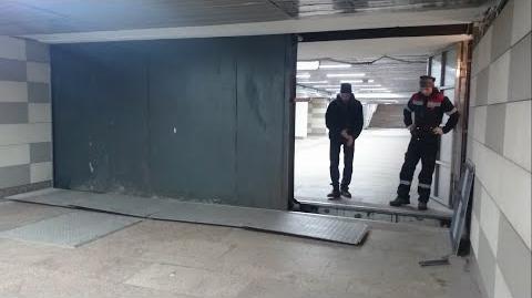 Kon'kovo metro station doors