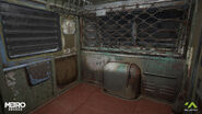 The rear compartment of the vehicle