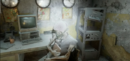 Khakimova's corpse found by Artyom.