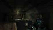 Stockless Bastard in first person view.
