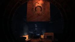 Reich side of the front line