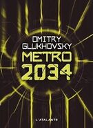 Metro 2034 - francuska okładka