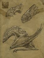 Concept art of a Pterodactyl for the Russian Metro 2033 Online