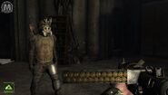 Screenshot from the Metro 2033 level Library. Notice Danilla's PBF Mask.