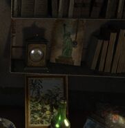 Hunters Dog Tag and NYC Postcard seen at the start of Metro: Last Light.