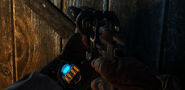 In-game Duplet, as seen from the first person perspective in Metro: Last Light.