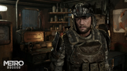 Sam on one of the official Metro Exodus screenshots.