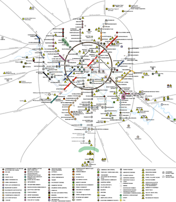 English Translation of the Polish Map