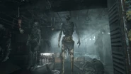 Remnants of survivors that were lured into the bunker and consumed by the Cannibals.