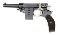 Bergmann model 5 pistol, possible real-life inspiration