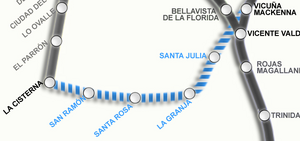 Metro de Santiago Línea 4A