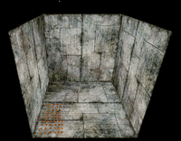 Room seen in Prime World Editor (with artificial lighting). Scan file images can be seen on the bottom-left corner of the metallic room, hence the room's name.