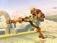 SSBB Samus Spin Kick.jpg (54 KB) Samus's Spin Kick in Brawl