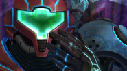 Samus obtains the X-Ray Visor.