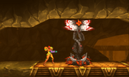 A Blob Thrower in Area 3 in Samus Returns