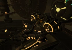 Статуя Чозо на площадке   в игре 