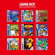 NSO Game Boy games including Metroid 2