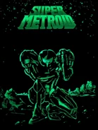 The poster, glowing.