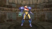 Samus in an elevator, Tallon IV.