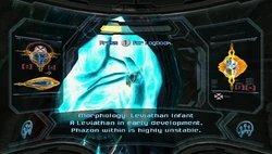 Scan of a Leviathan Infant in the  on .