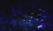 The Aegis and other ships of the Federation Fleet