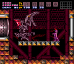 咆哮を上げるリドリー。