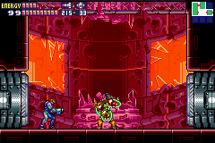 MF-190-SA-X overwhelmed by Metroids