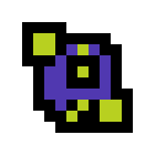 Blob sprite in Return of Samus (colorized)