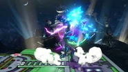 Dark Samus's Up Smash Attack in Ultimate