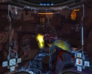 The Plasma Troopers in this room, with one standing on an invisible platform.