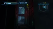 Samus Kick Climbing to get back to the top of the room.