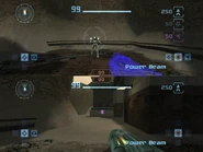 The Invisibility power-up being used in Echoes.