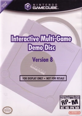 Interactive Multi Game Demo Disc v8 Front Cover