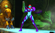 The Fusion Gravity Suit in Metroid: Samus Returns.