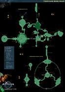 Mapa conceptual de las Ciénagas de Torvus.