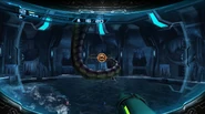 Samus targets a Joulion.