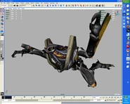 Modelo de un pirata espacial beta.